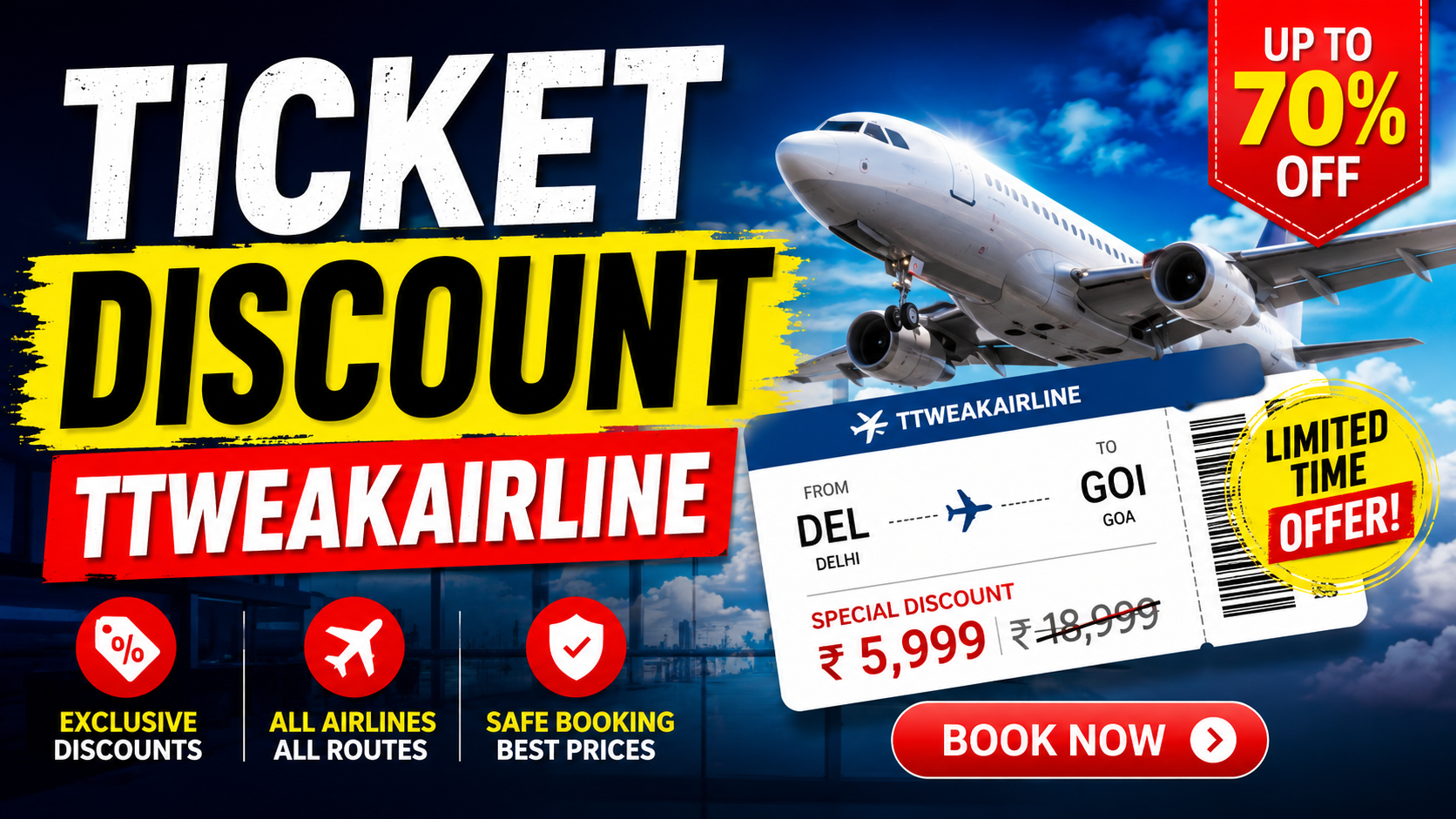 Ticket Discount Ttweakairline